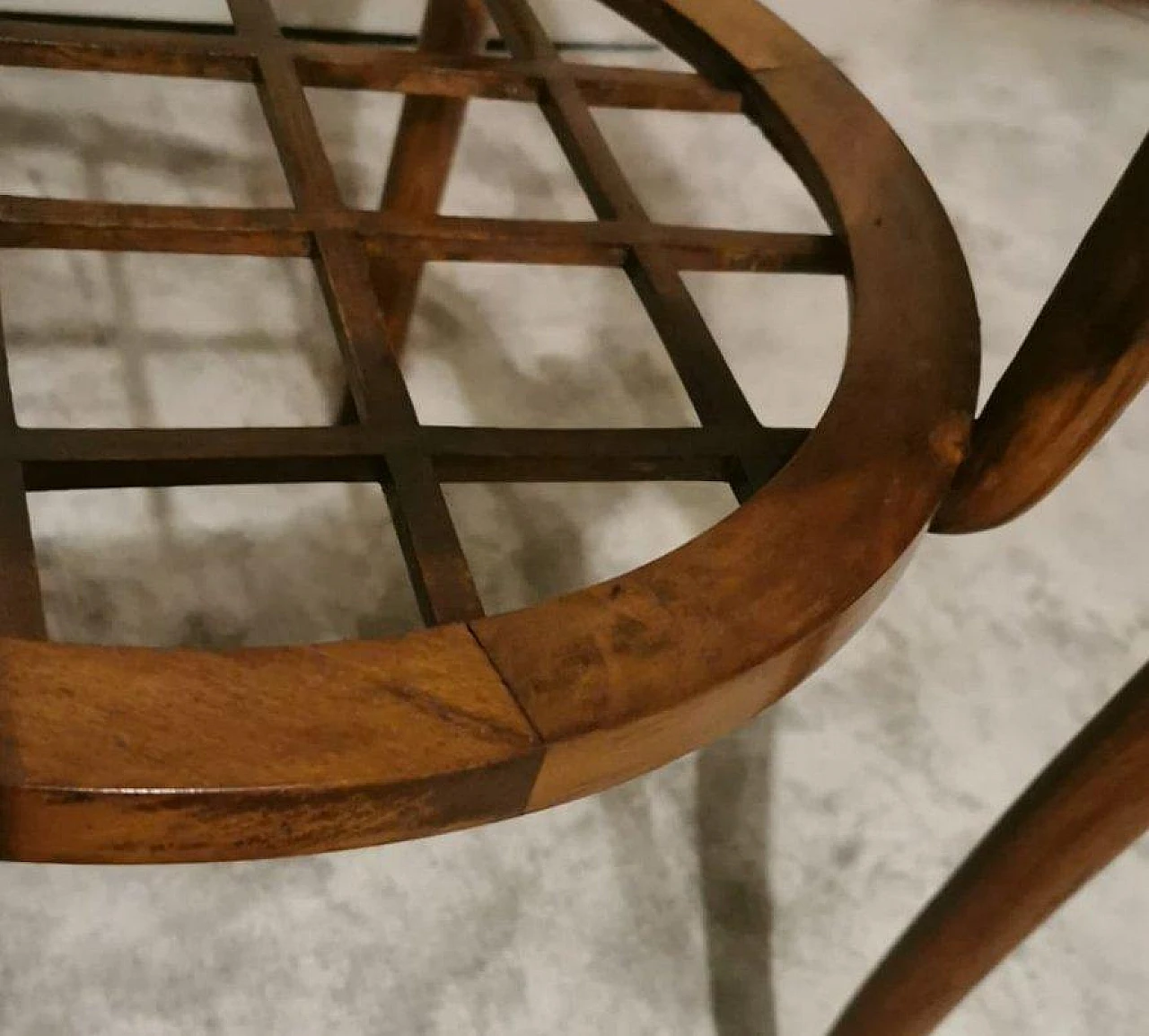 Walnut and glass coffee table in the style of Paolo Buffa, 1950s 18