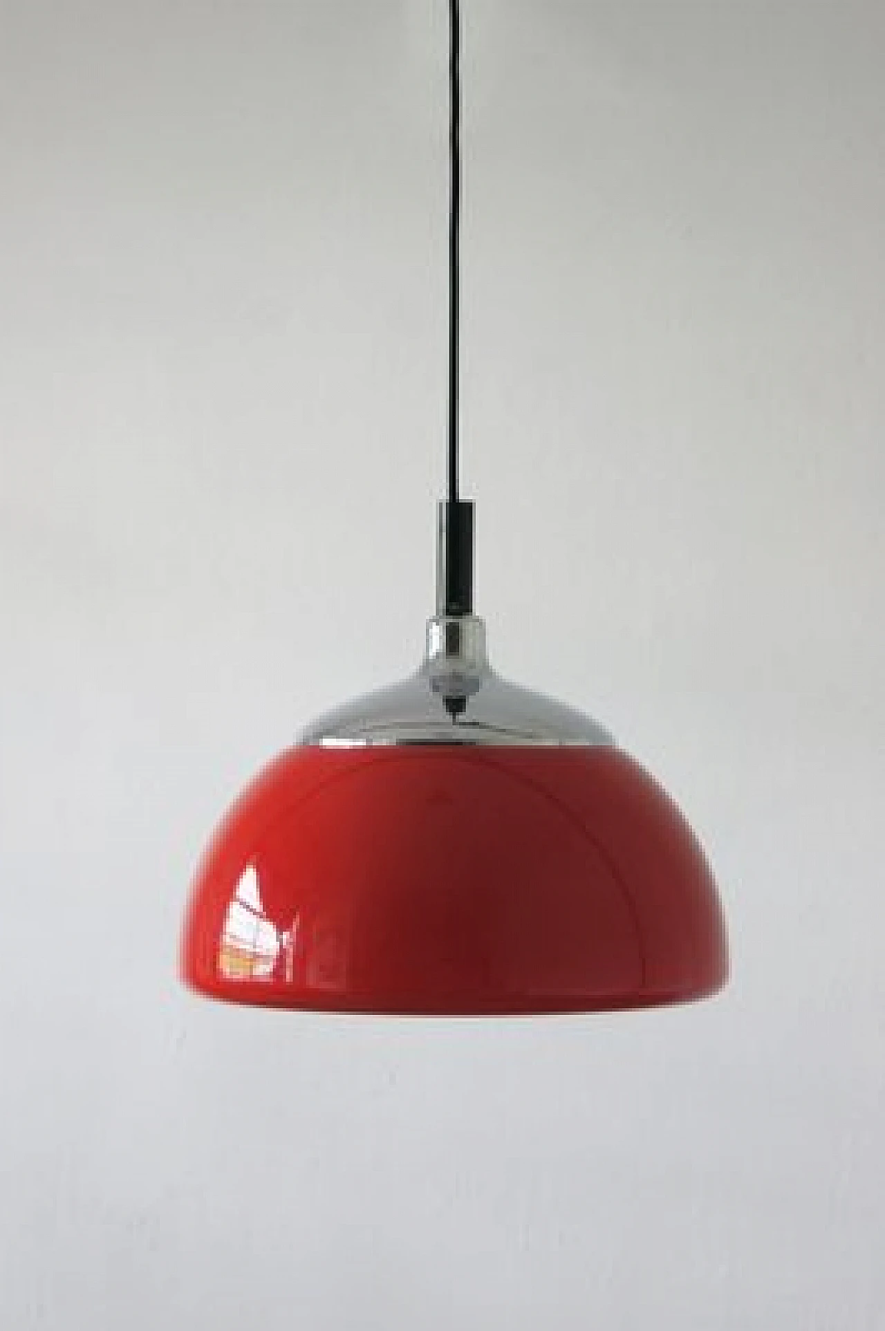 Lampada da soffitto Space Age a fungo di Cosack, anni '60 2