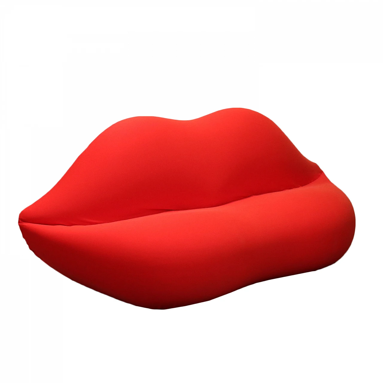 Bocca sofa in red fabric by Studio 65 for Gufram, 1970s 1