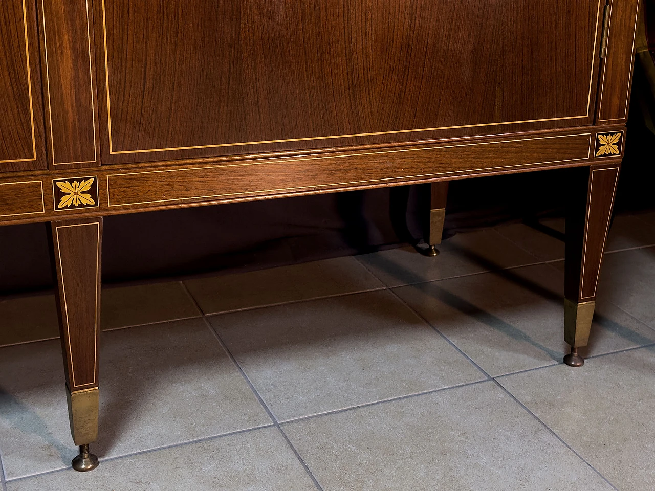 Credenza con vano bar di P. Maggi per Marelli & Coli, anni '50 5