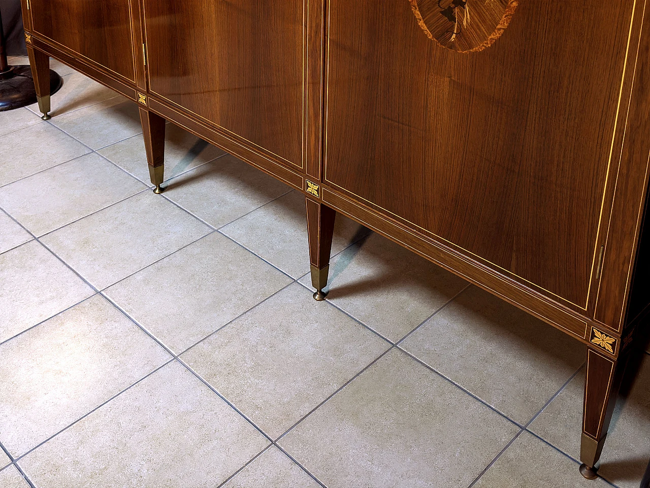 Credenza con vano bar di P. Maggi per Marelli & Coli, anni '50 11