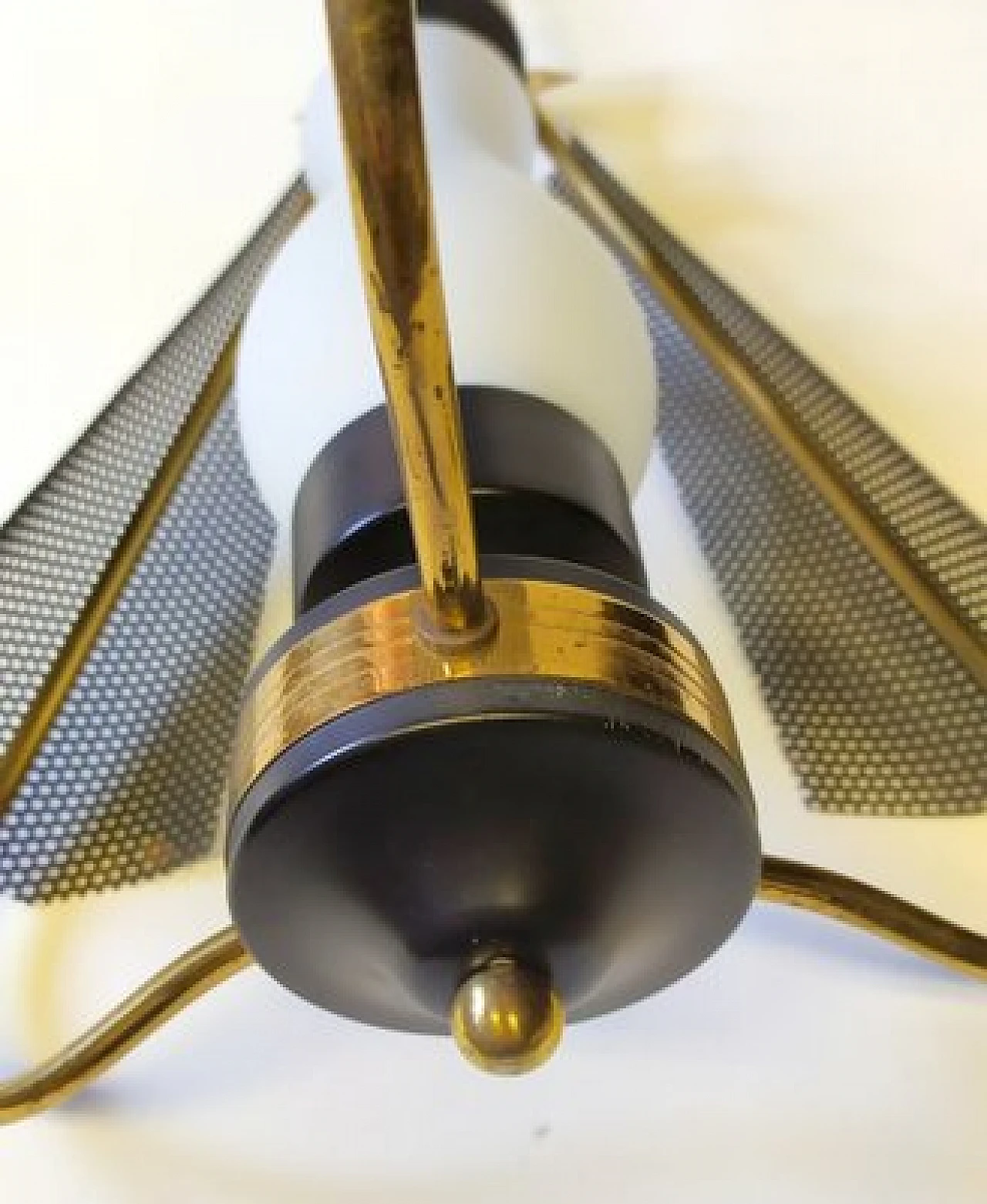 Chandelier attributed to Angelo Lelli for Arredoluce, 1950s 6