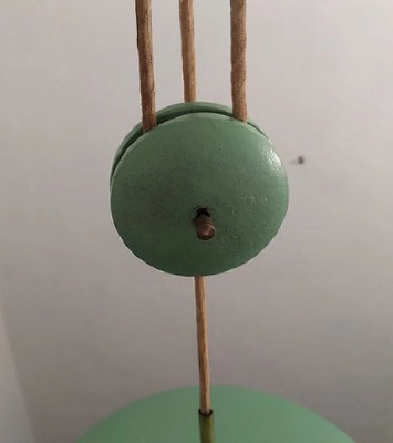 Chandelier attributed to Angelo Lelli for Arredoluce, 1950s 7