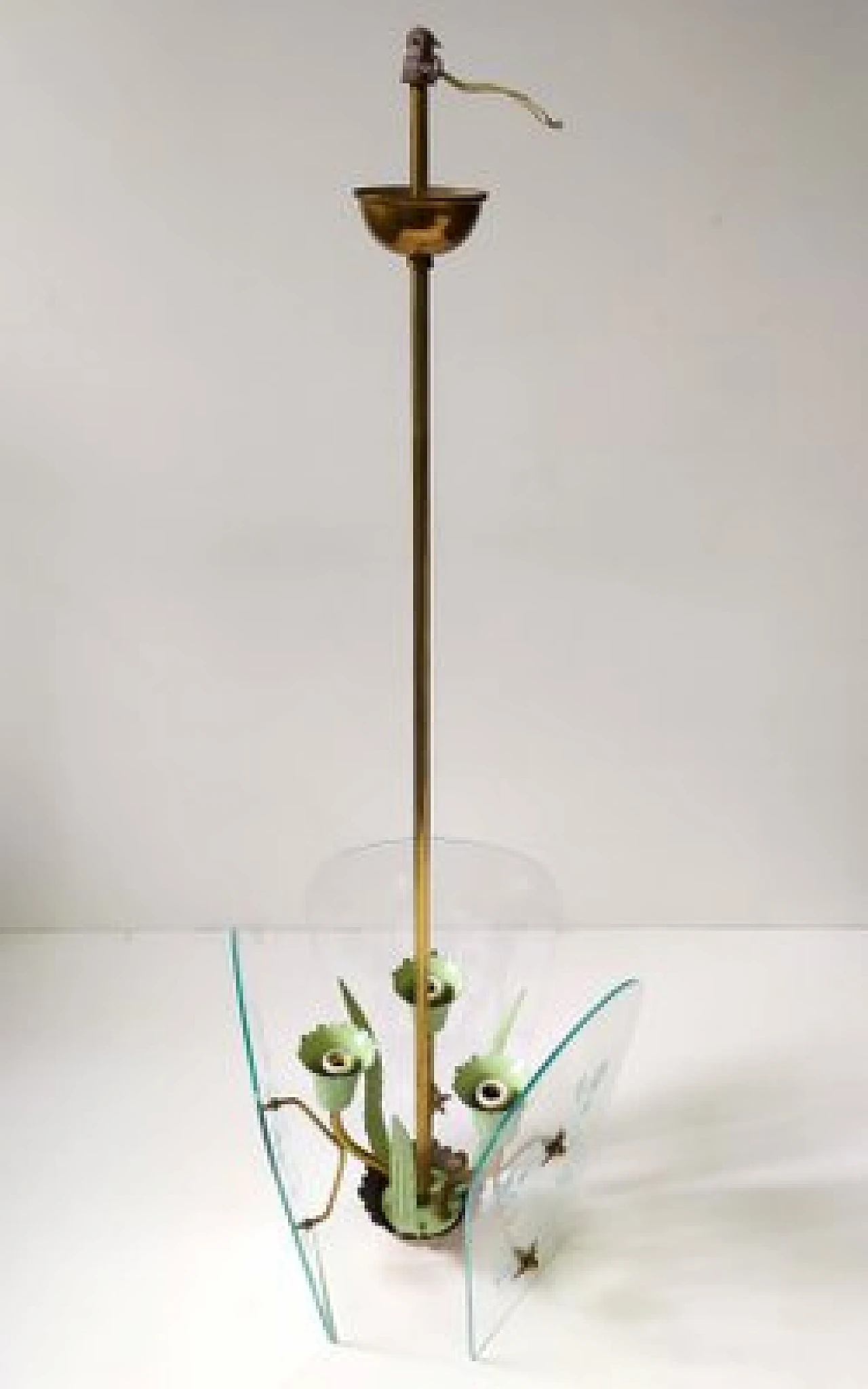Chandelier attributed to Fontana Arte, 1940s 2