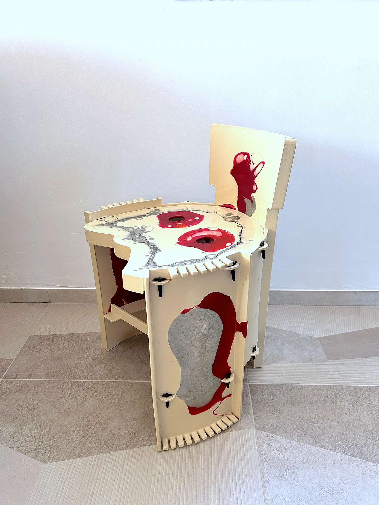 Nobody's Perfect chair by Gaetano Pesce for Zerodisegno, 2003 5