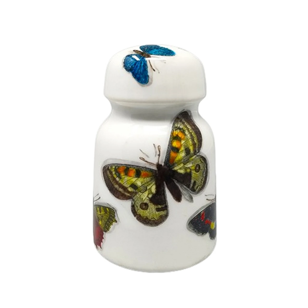 Paperweight in porcelain with butterflies by Piero Fornasetti, 1950s 1