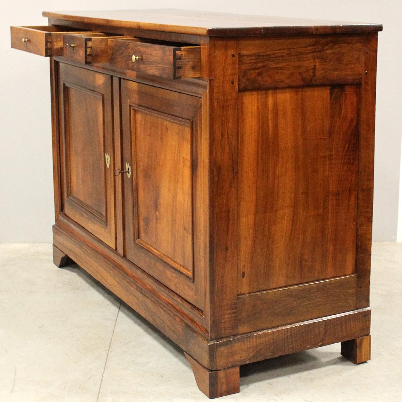 Louis Philippe walnut sideboard, mid-19th century 7