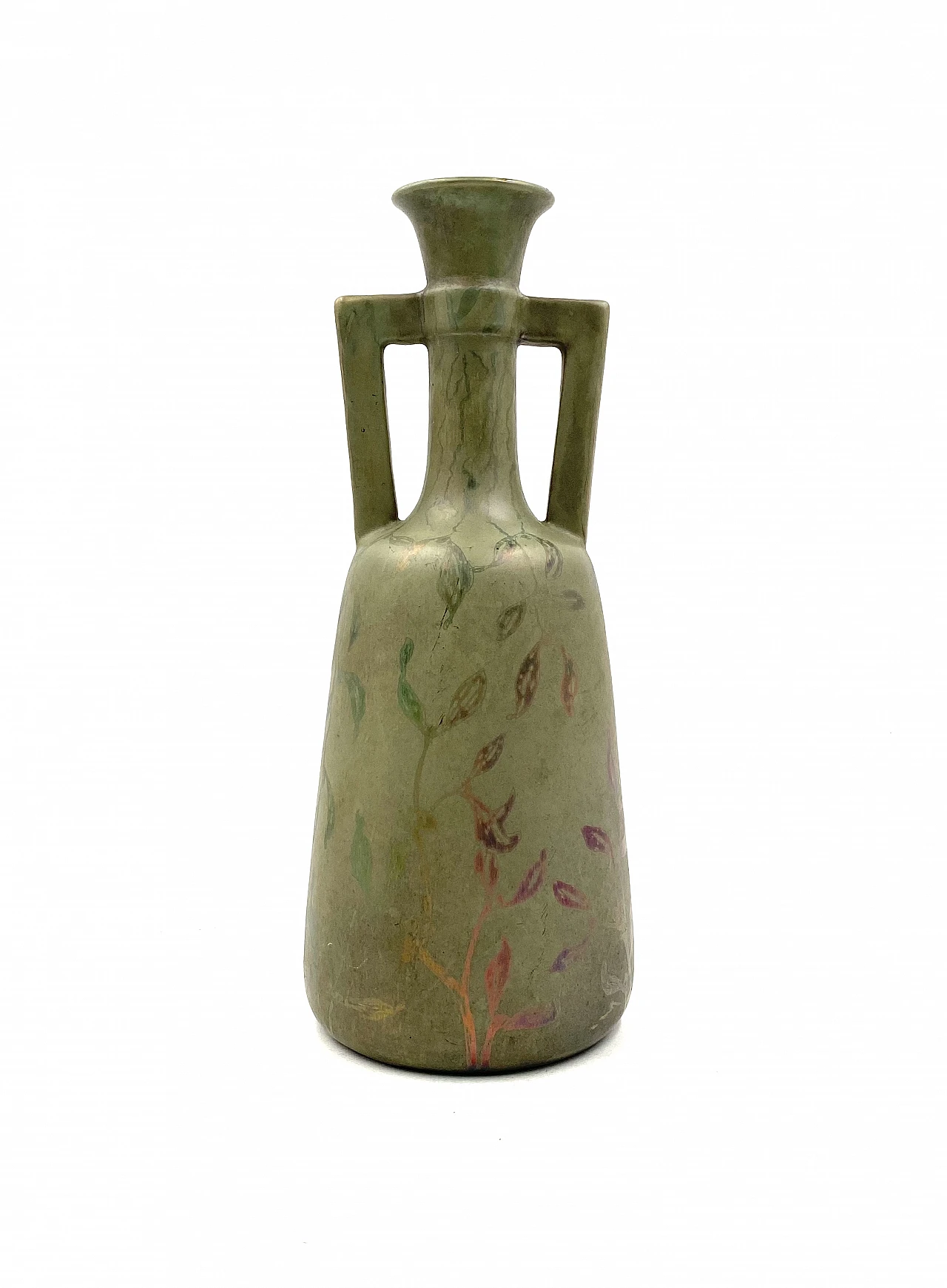 Vaso Art Déco in ceramica di Montieres, anni '30 1