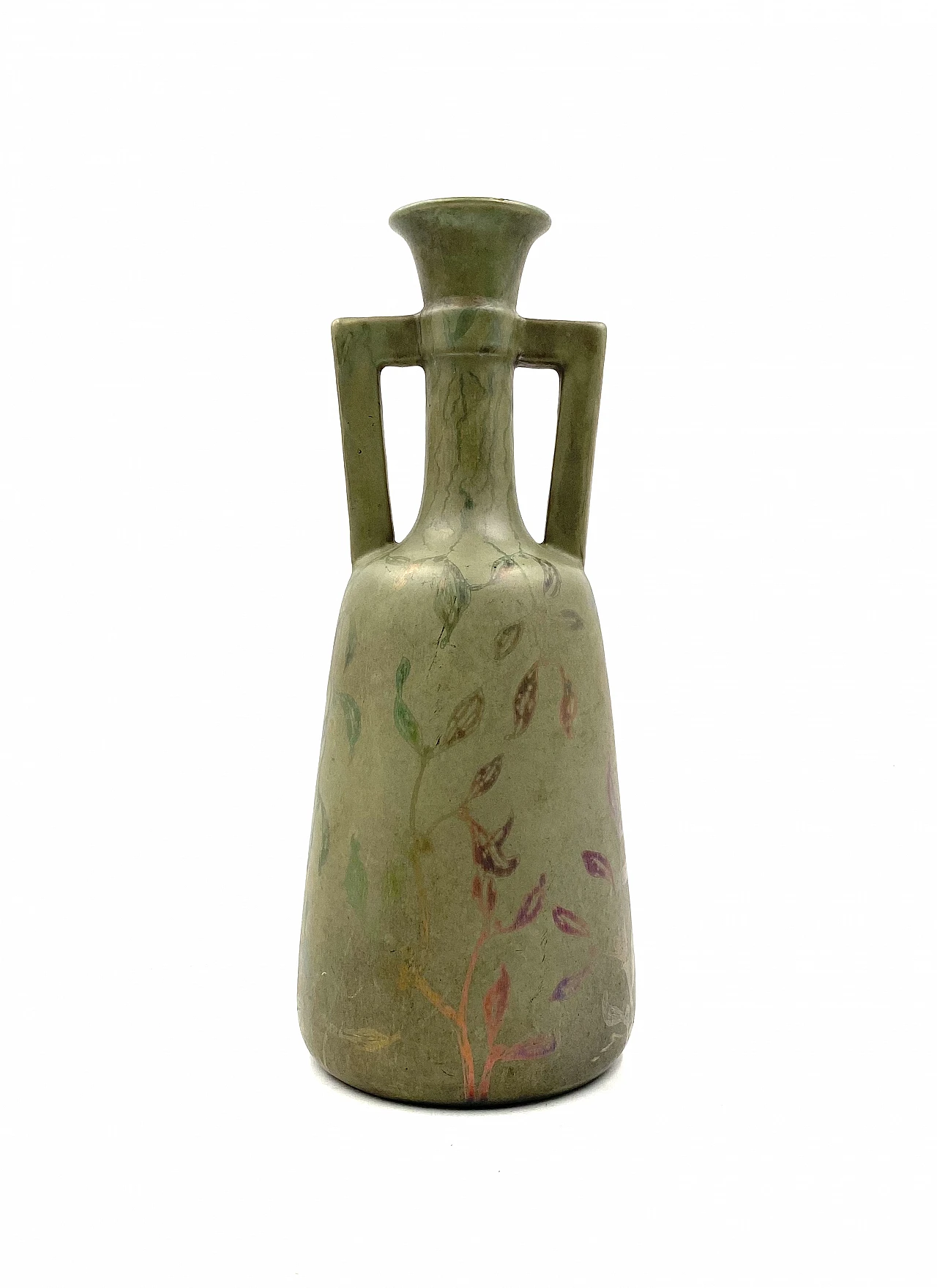 Vaso Art Déco in ceramica di Montieres, anni '30 7