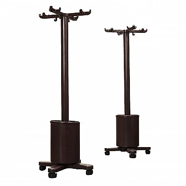 Pair of coat stands by Ettore Sottsass for Olivetti, 1970s