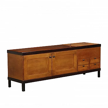 Sideboard by Piero Ranzani for Elam in wood, 1960s