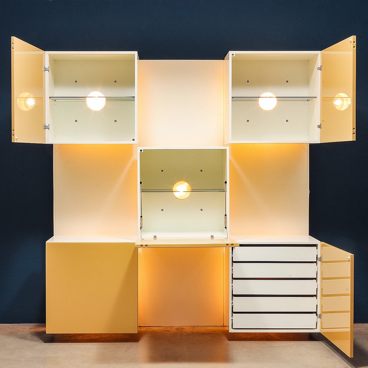 Life bookcase by Roberto Monsani for Acerbis, 1980s 2