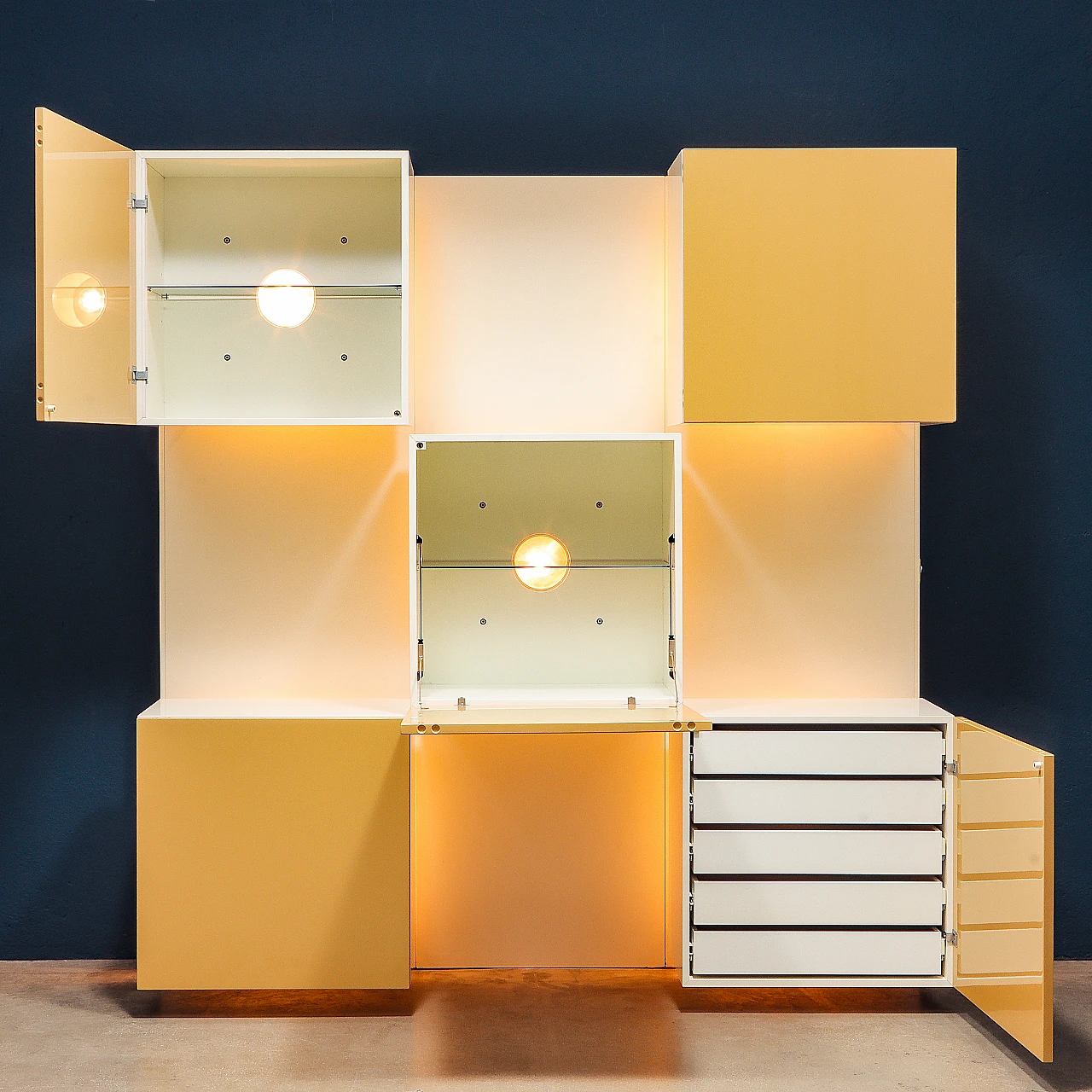 Life bookcase by Roberto Monsani for Acerbis, 1980s 3