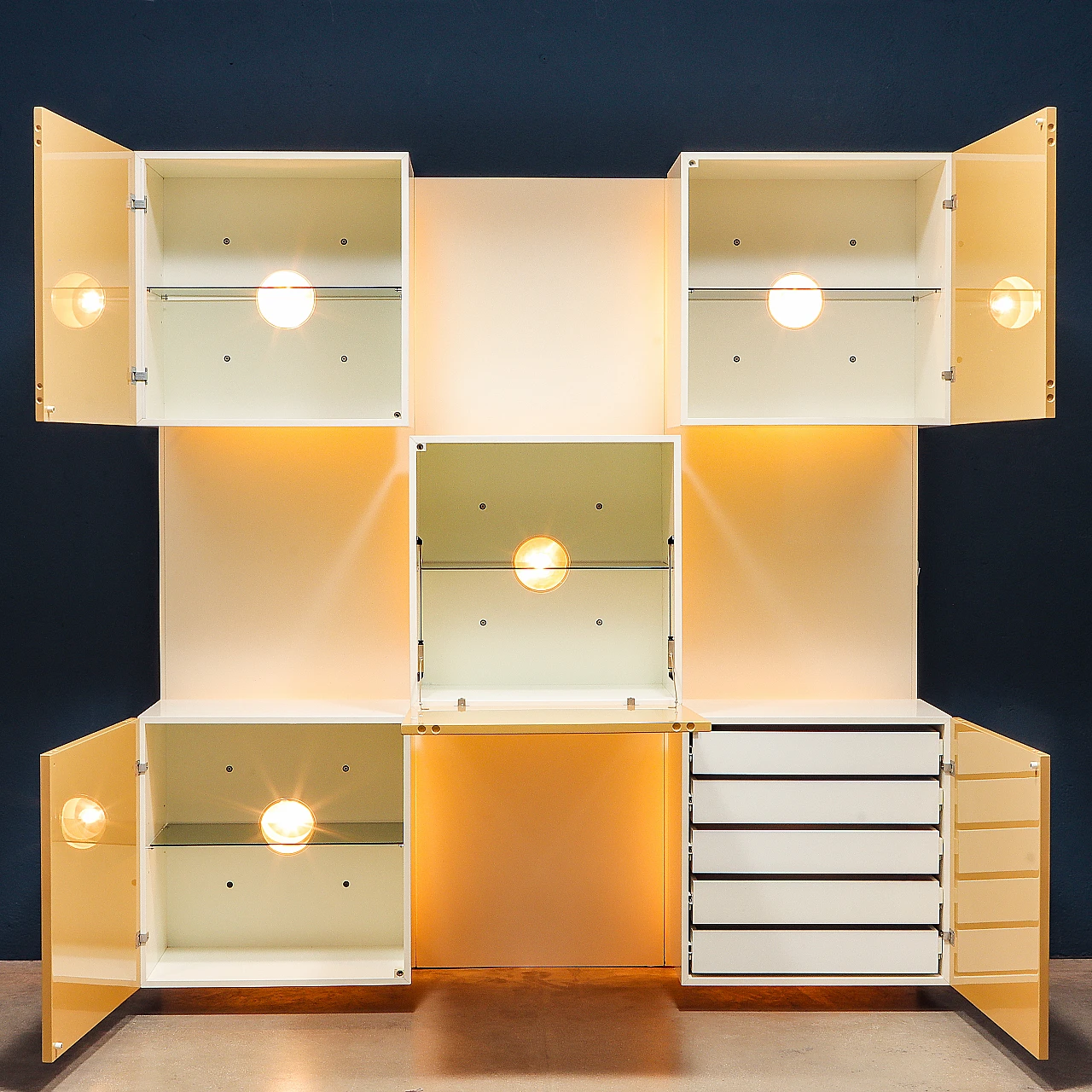 Life bookcase by Roberto Monsani for Acerbis, 1980s 8