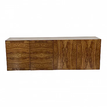 Art Deco style briar-root sideboard, 1980s