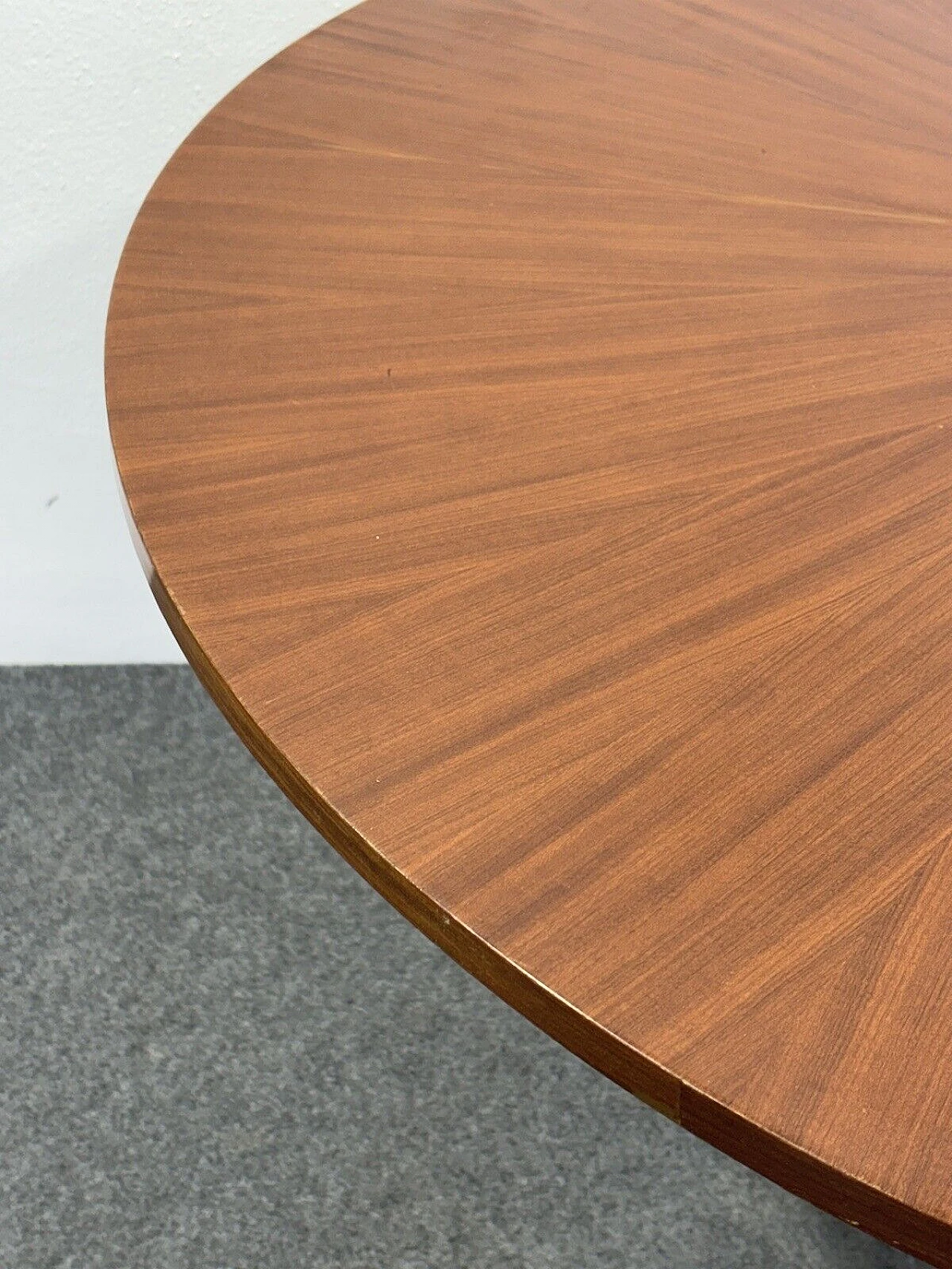 Metal and wood Lulli table by Carlo Ratti, 1960s 12