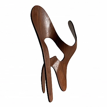 Mrs. Charles Eames, The shadow does not bend, walnut plywood sculpture