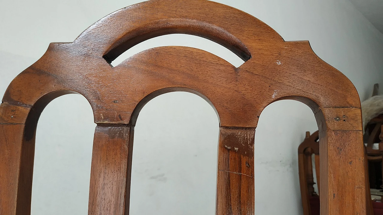 8 Sedie in noce, '800 6