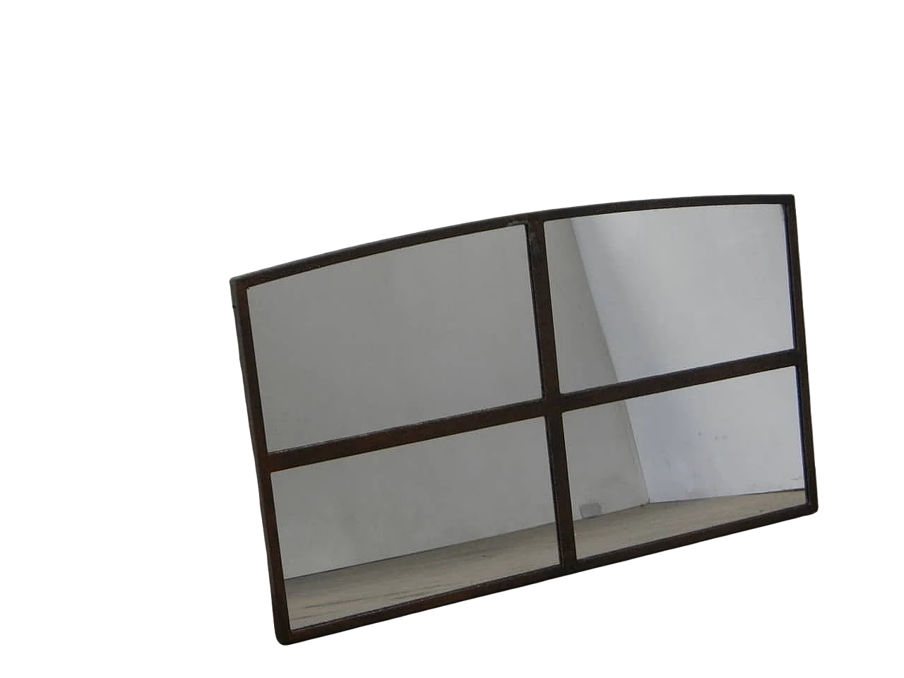 Specchio finestra in ferro, anni '50 9