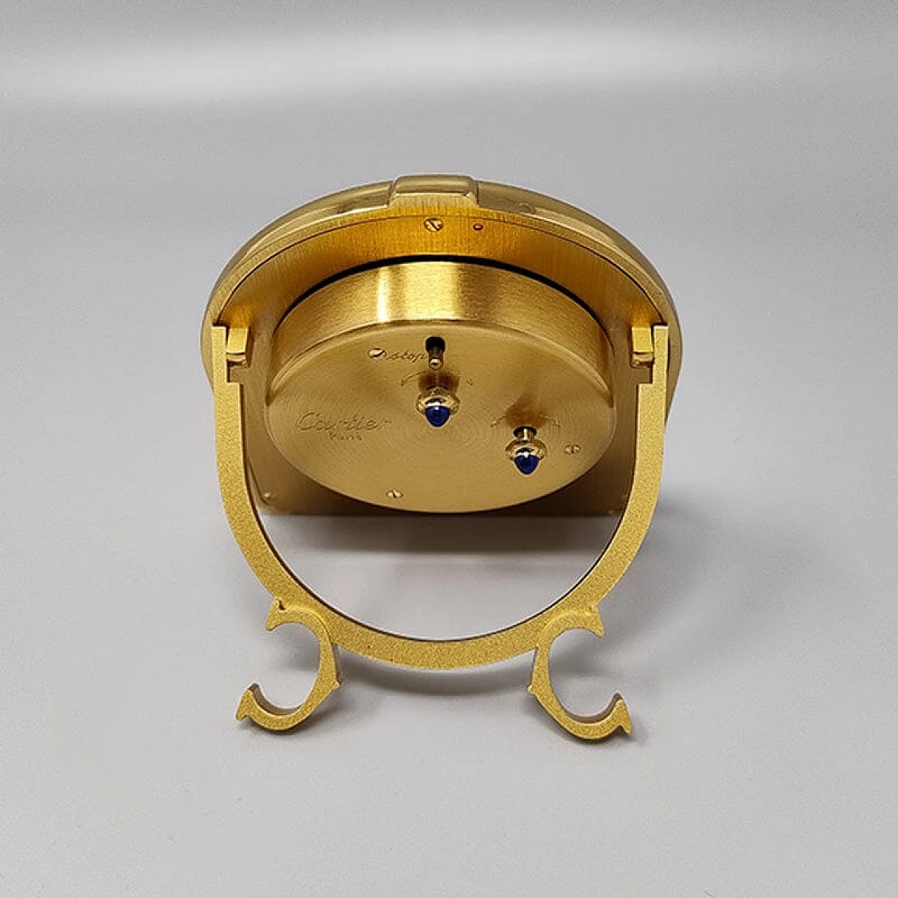 Romane pendulette alarm clock by Cartier, 1980s 5