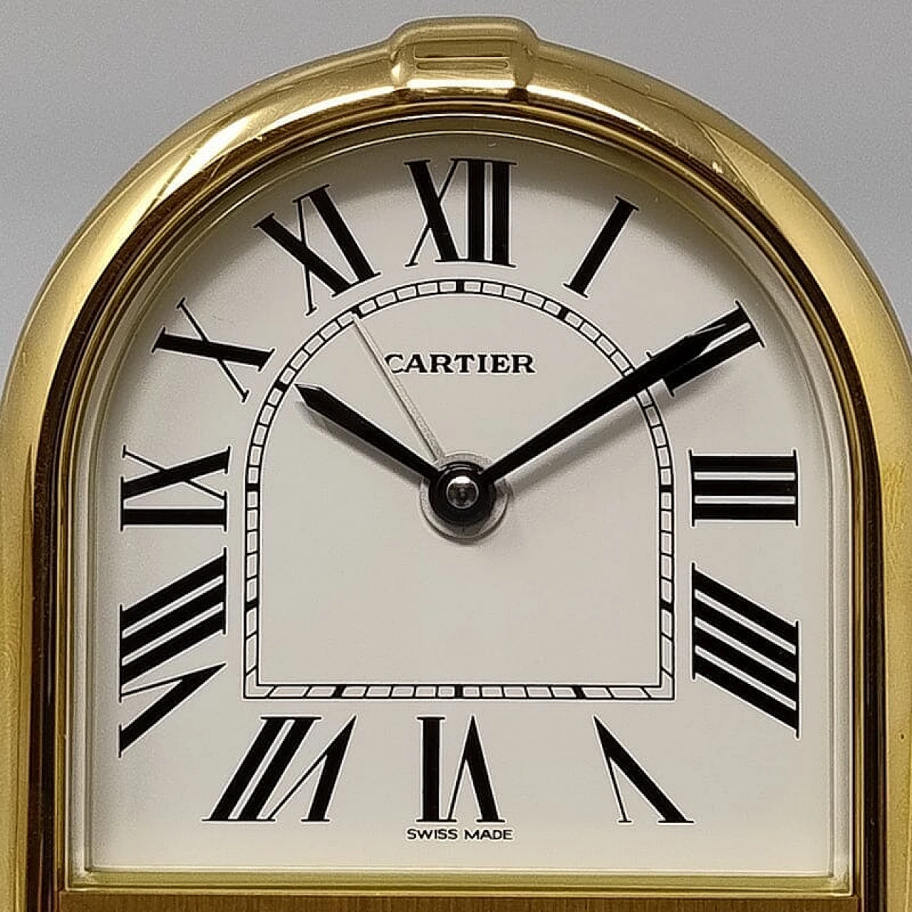 Romane pendulette alarm clock by Cartier, 1980s 7