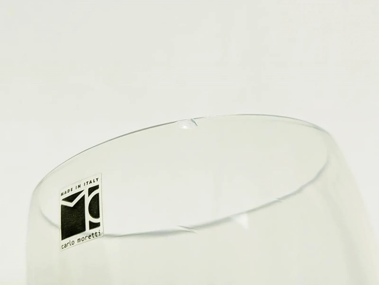 Murano glass cup by Carlo Moretti, 2002 6