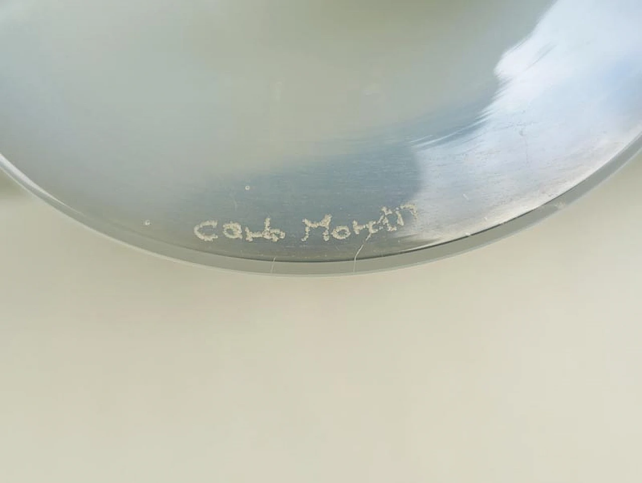 Murano glass cup by Carlo Moretti, 2002 7