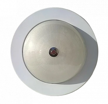 Round wall lamp by Lamperti Robbiate, 1970s