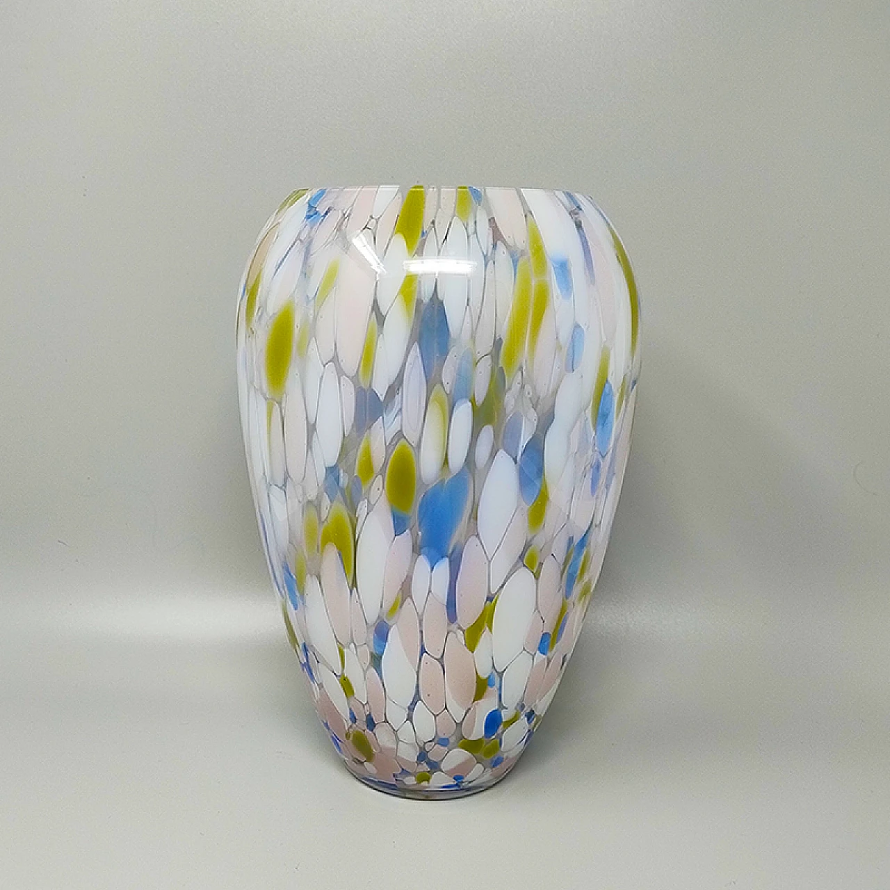 Multicolored Murano glass vase by Artelinea, 1970s 4