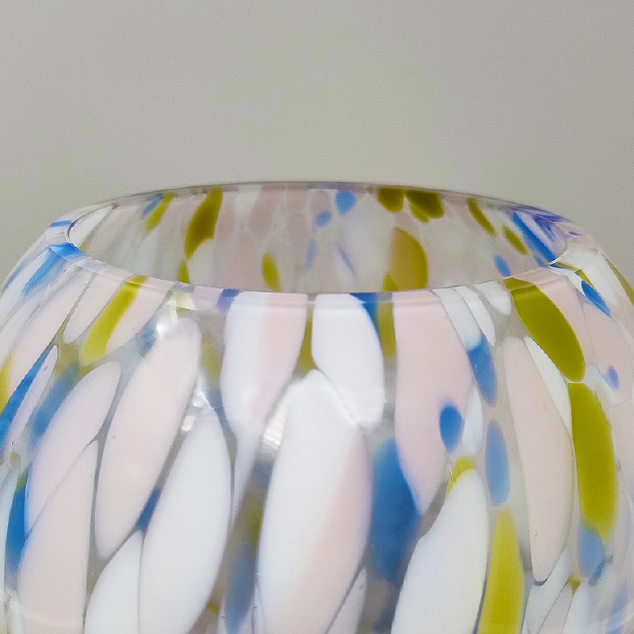 Multicolored Murano glass vase by Artelinea, 1970s 5