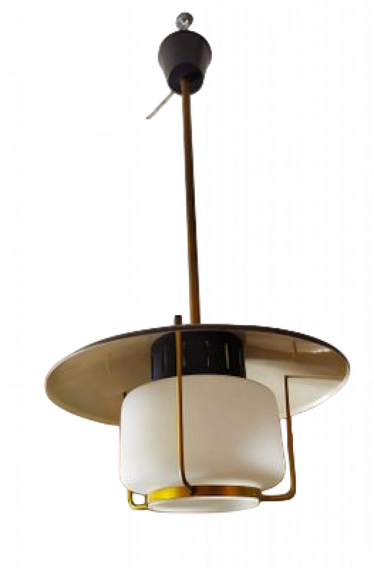 Pendant lamp attributed to Stilnovo, 1950s 8