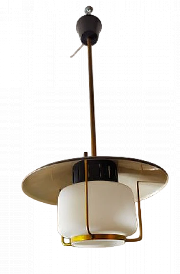 Pendant lamp attributed to Stilnovo, 1950s
