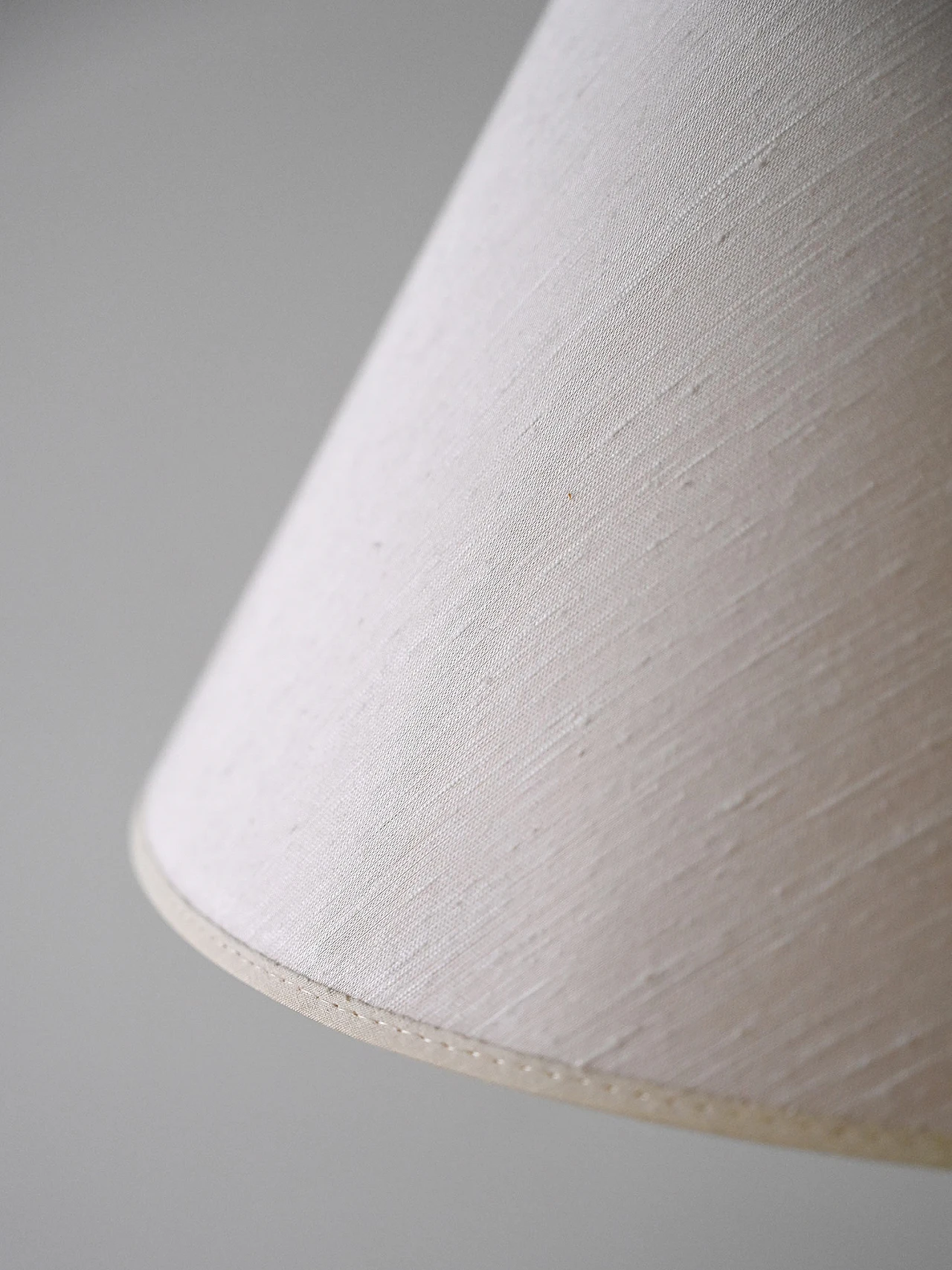 Pair of Scandinavian gilded metal floor lamps, 1960s 5