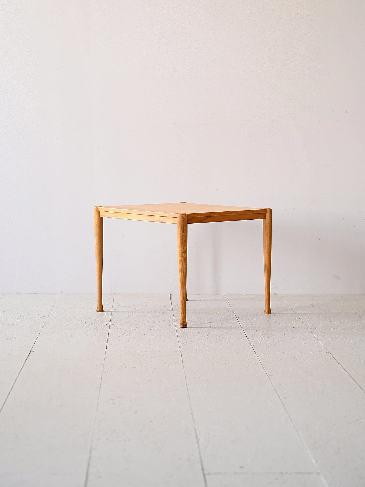 Scandinavian oak coffee table, 1960s 2