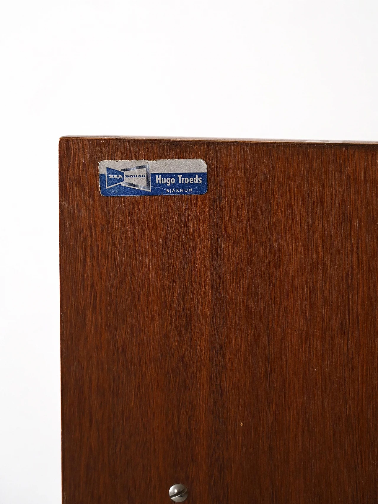 Scandinavian teak bookcase with extractable shelf, 1960s 12