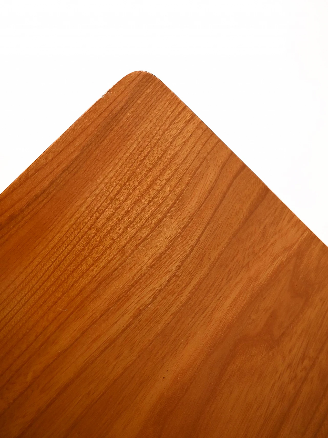 Wooden sideboard with hinged doors & lock, 1950s 6