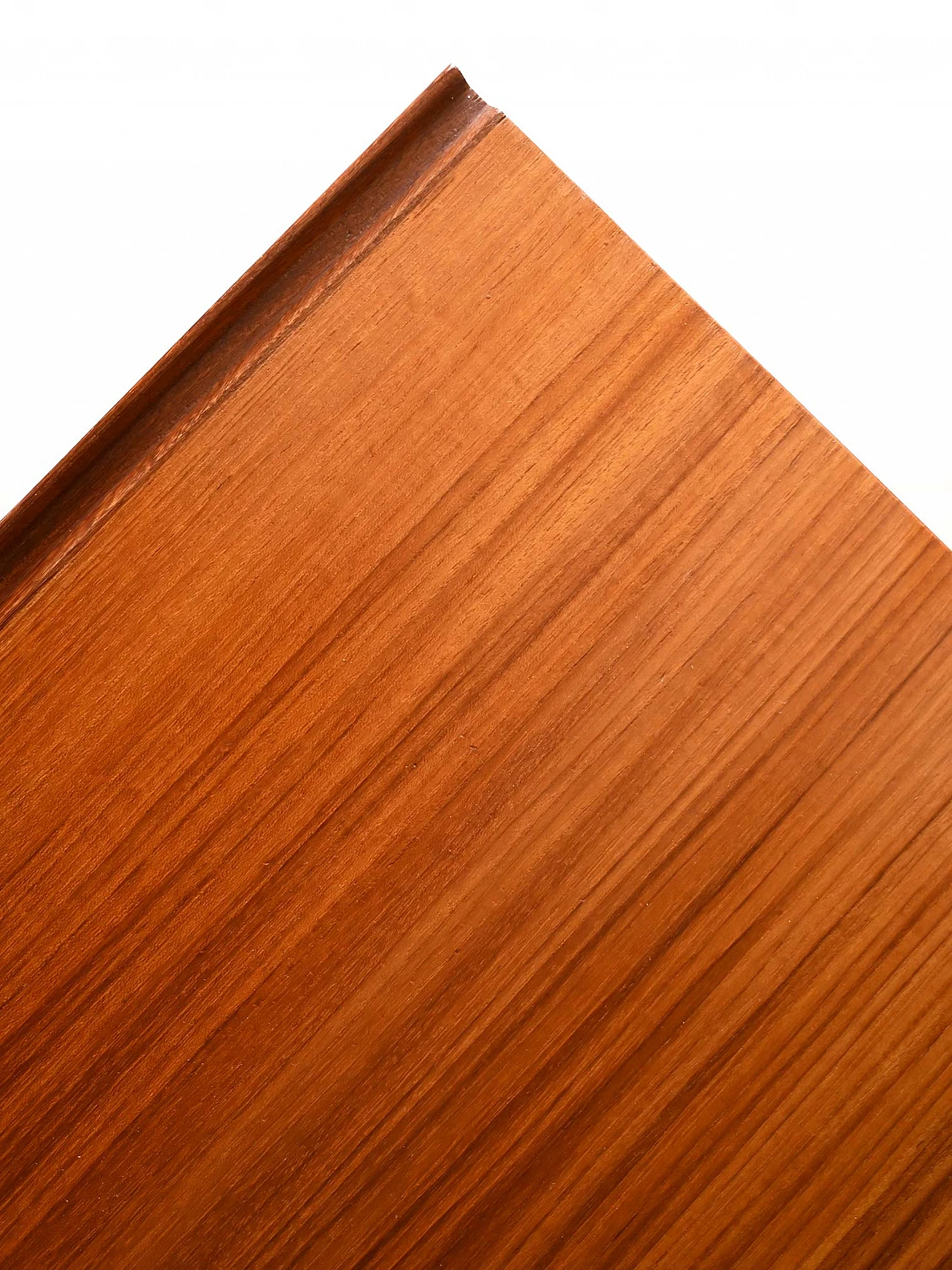 Teak bookcase with open shelving & storage compartment, 1960s 7