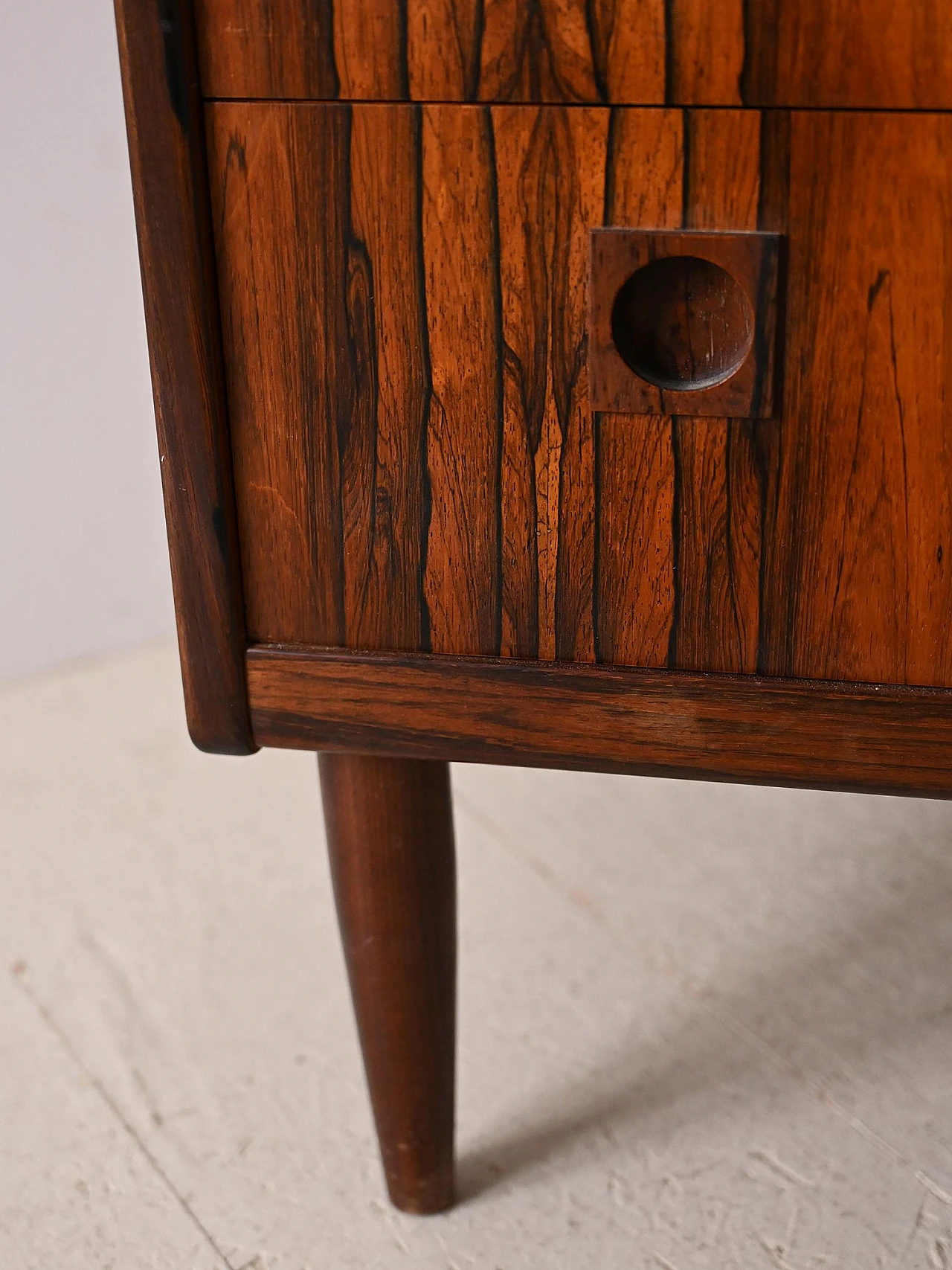 Libreria in palissandro con scrittoio di Albert Hansen, anni '60 13