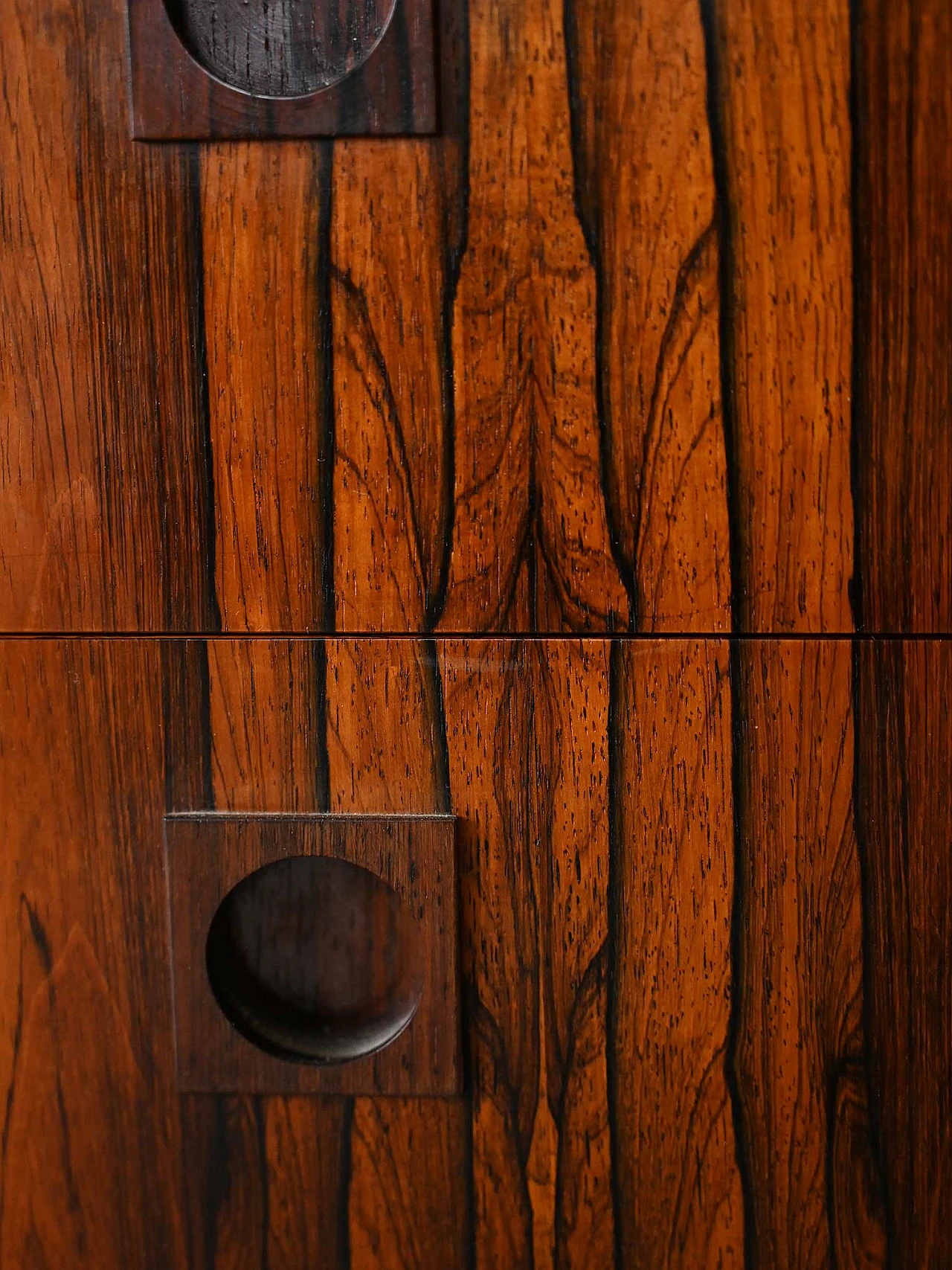 Libreria in palissandro con scrittoio di Albert Hansen, anni '60 14