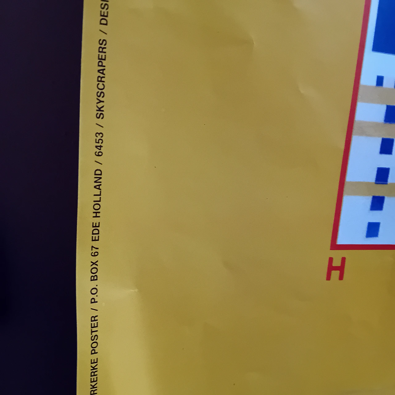 Jan Hunt, Coca Cola - Skyscrapers, poster, 1984 5