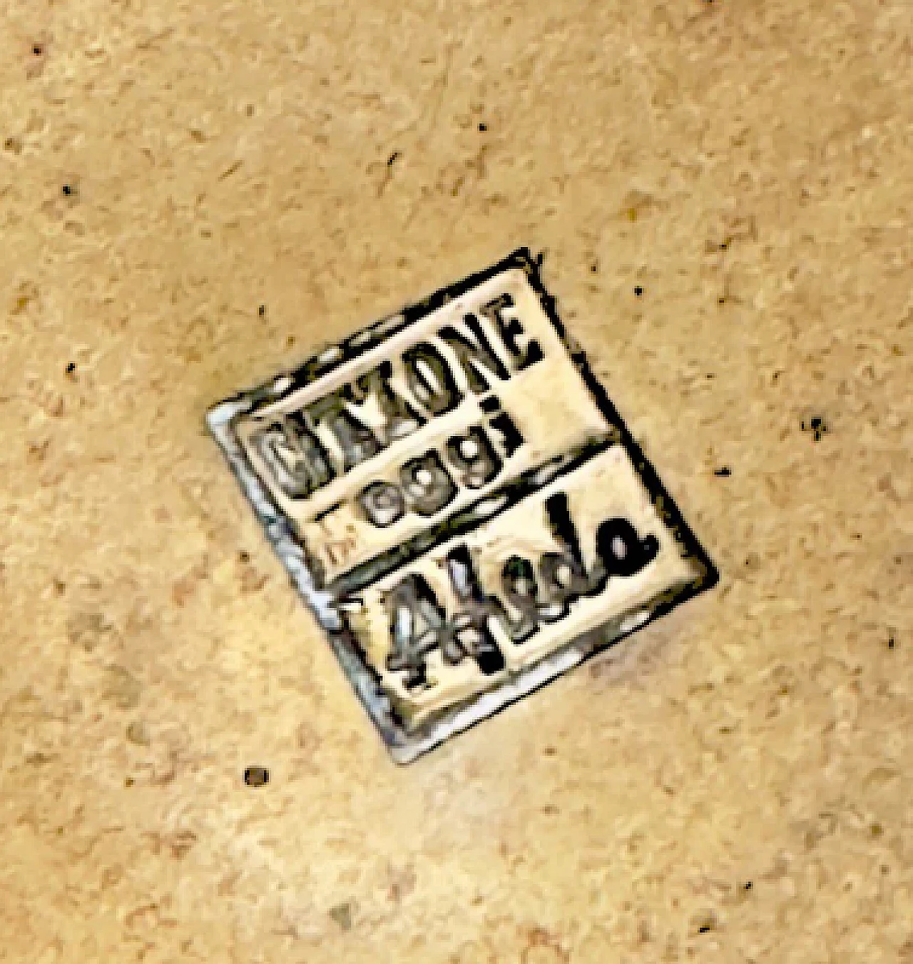 Sculptural brass floor lamp by Cittone Oggi, 1970s 7