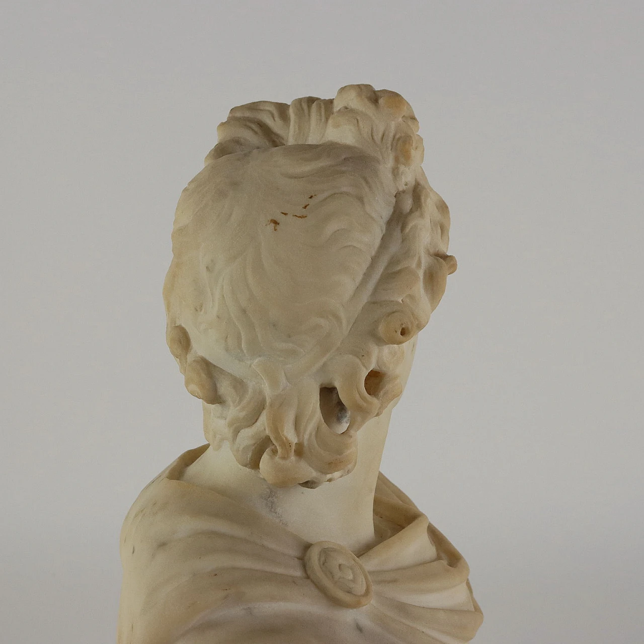 Belvedere Apollo, marble bust, late 19th century 5
