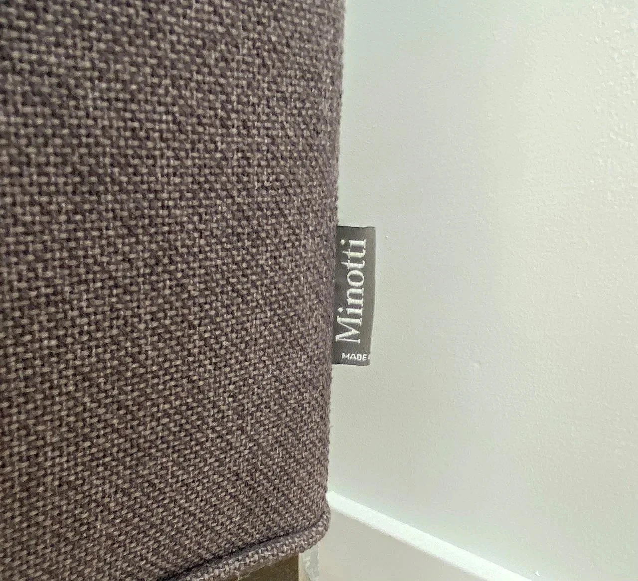 Divano angolare Pollock grigio di R. Dordoni per Minotti, anni 2000 4