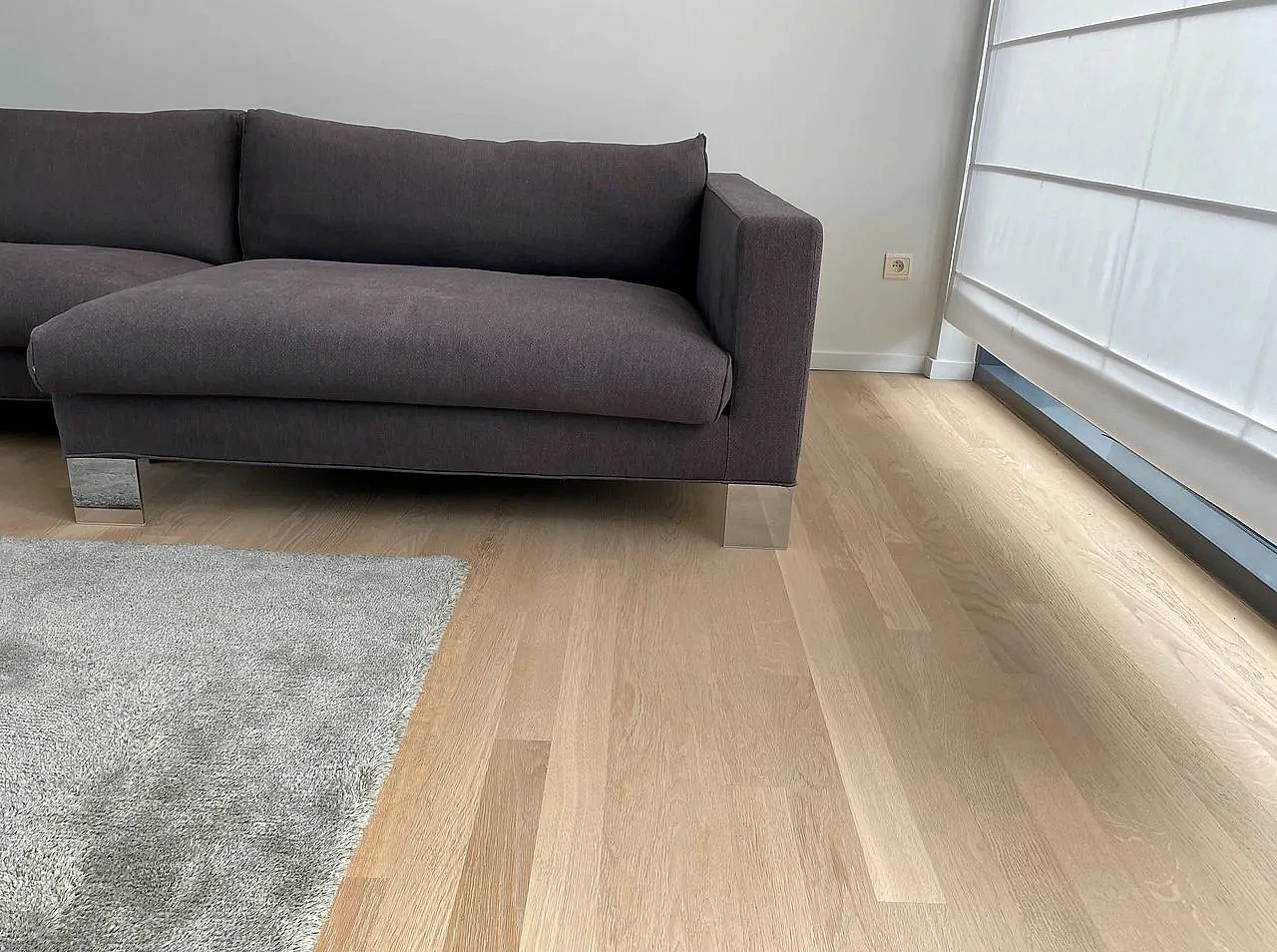 Divano angolare Pollock grigio di R. Dordoni per Minotti, anni 2000 6