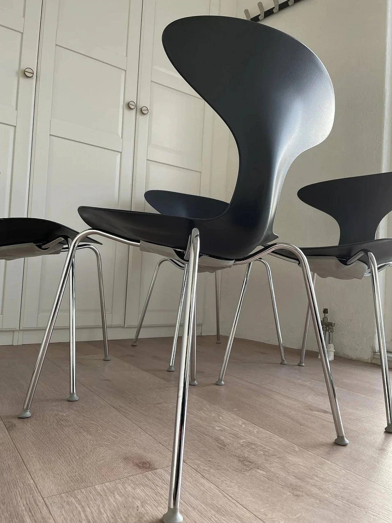 4 Orbit stackable chairs by Lovegrove & Bernhardt for Danerka, 2000s 3