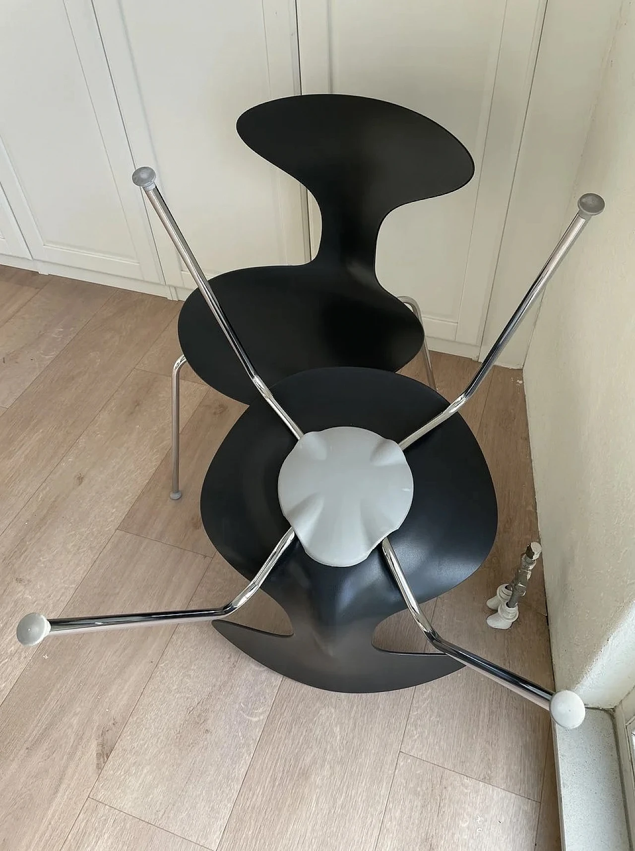 4 Orbit stackable chairs by Lovegrove & Bernhardt for Danerka, 2000s 19