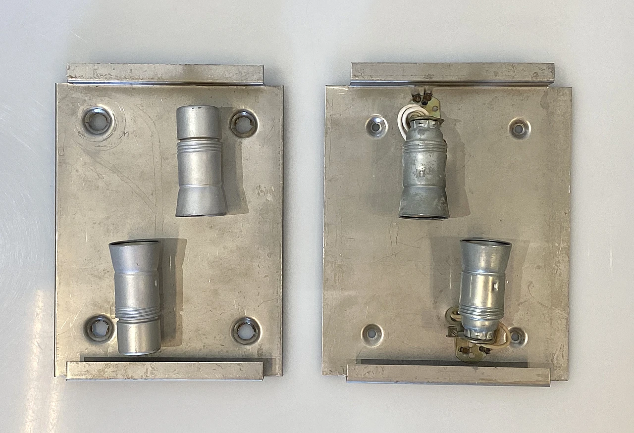 Pair of glass appliques by Albano Poli for Poliarte, 1970s 5