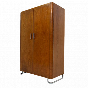 Armadio Bauhaus a due ante di Vichr & Spol per Kovona, anni '50