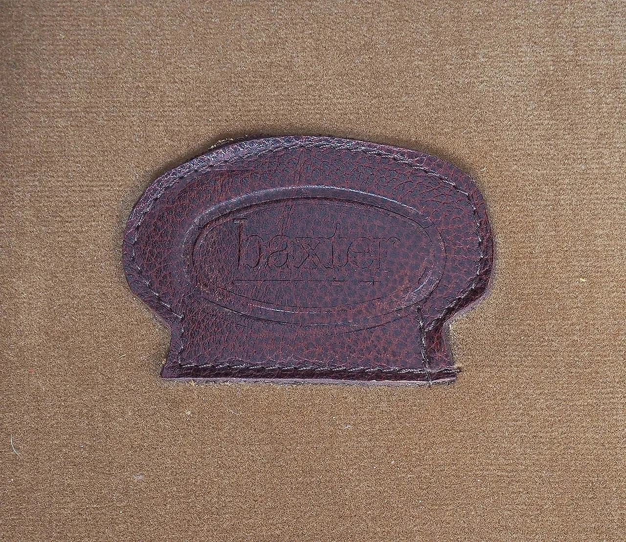 Poltrona Bergère 94 in pelle marrone di bufalo di Baxter P., anni 2000 9