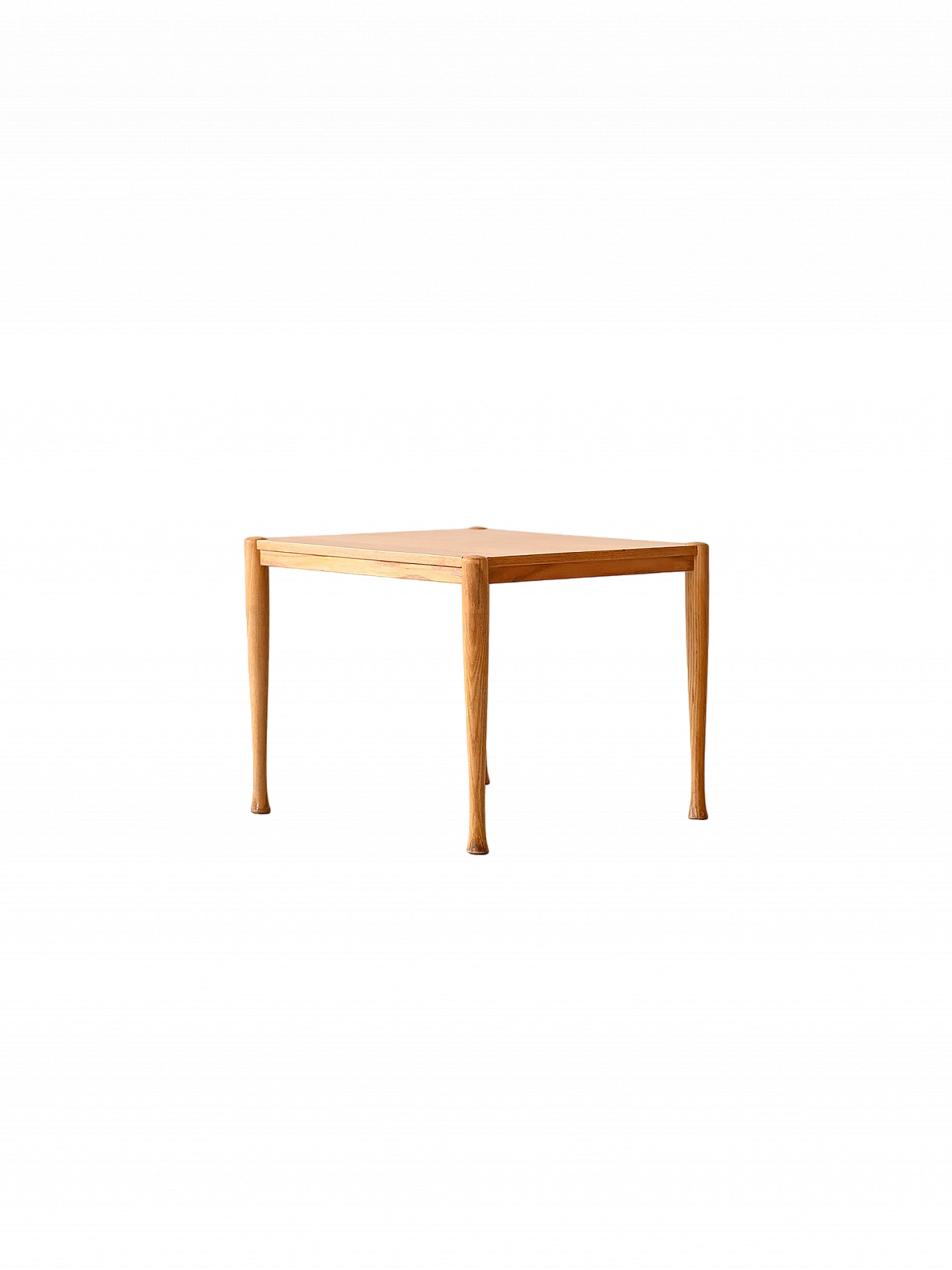 Scandinavian oak coffee table, 1960s 10